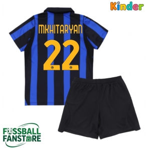 Inter Milan Henrikh Mkhitaryan #22 Replik Heimtrikot Kinder 2026-27 Kurzarm (+ Kurze Hosen)